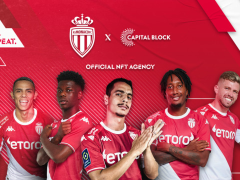 Capital Block becomes AS Monaco's official NFT agency