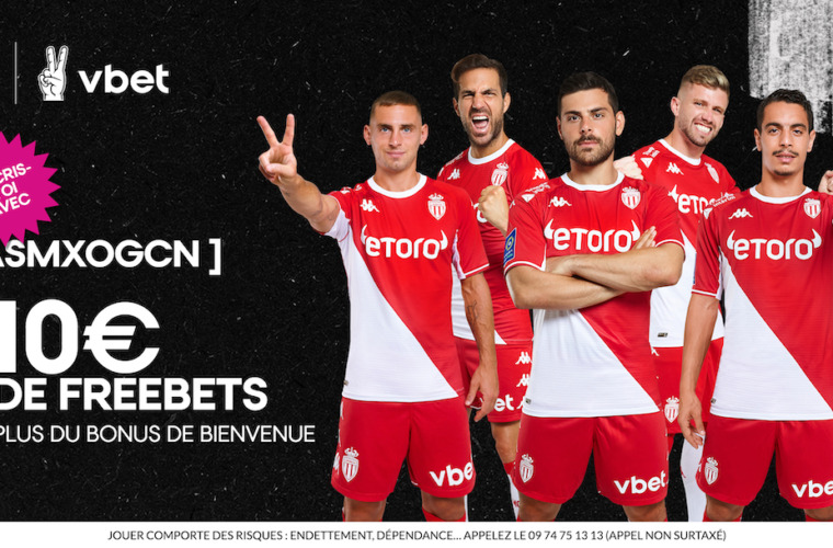 VBET t’offre 10€ de freebet pour le Derby VS Nice !
