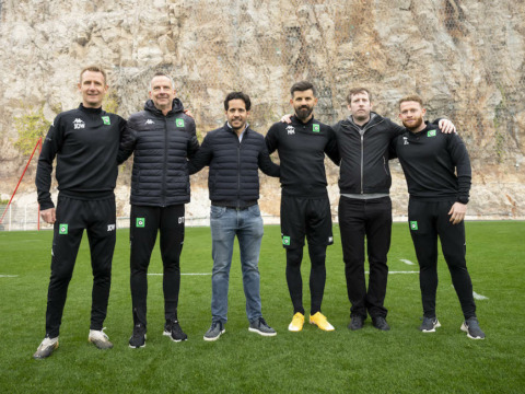 Le staff du Cercle en visite au Centre de Performance et à la Diagonale
