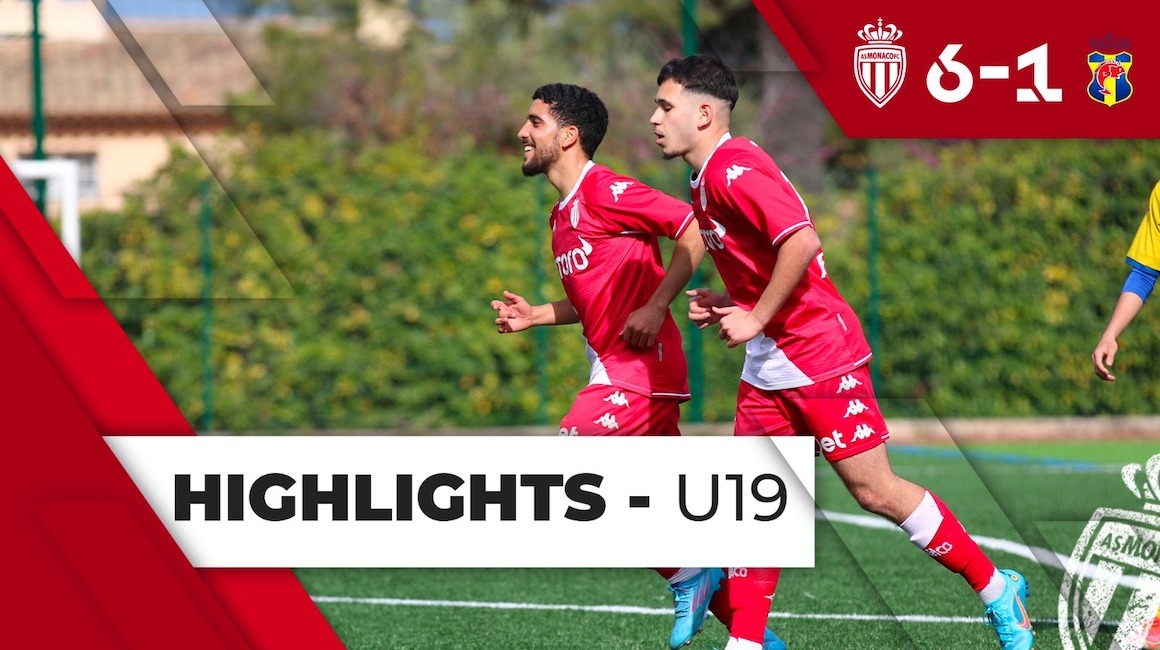 Highlights U19 &#8211; J22 : AS Monaco 6-1 SC Toulon