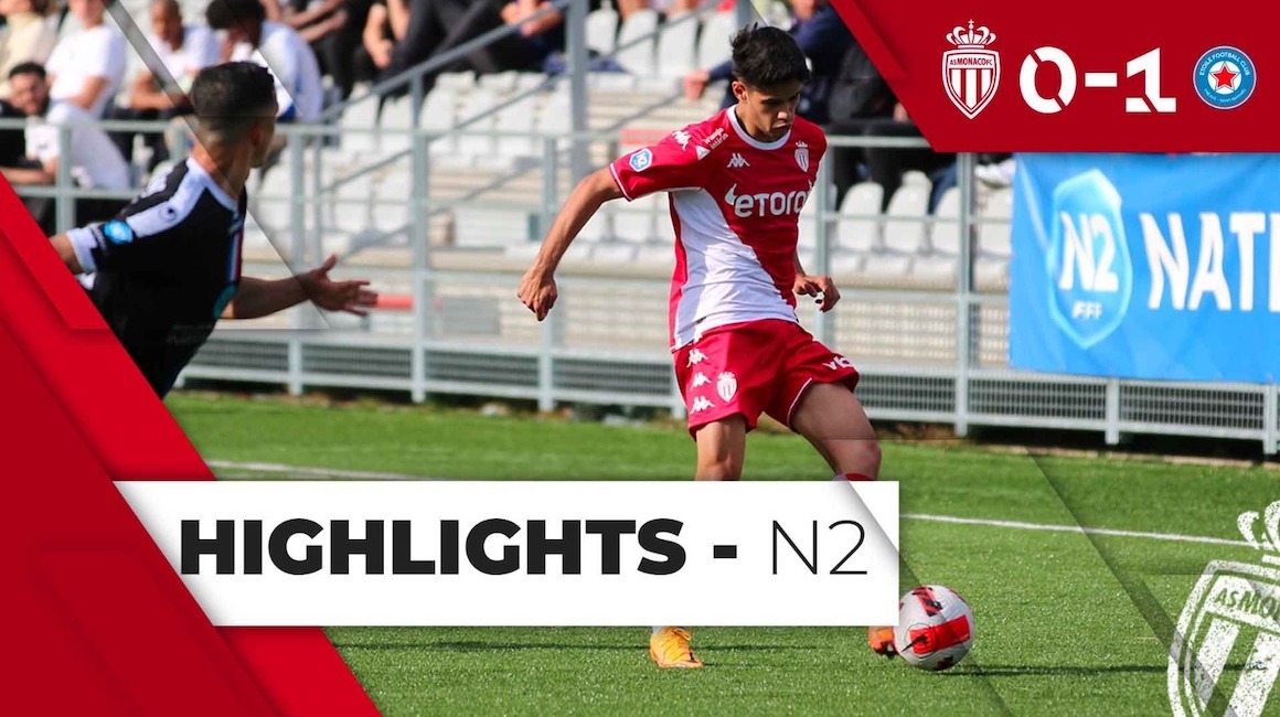 Highlights N2 &#8211; J24 : AS Monaco 0-1 Étoile Fréjus-Saint-Raphaël