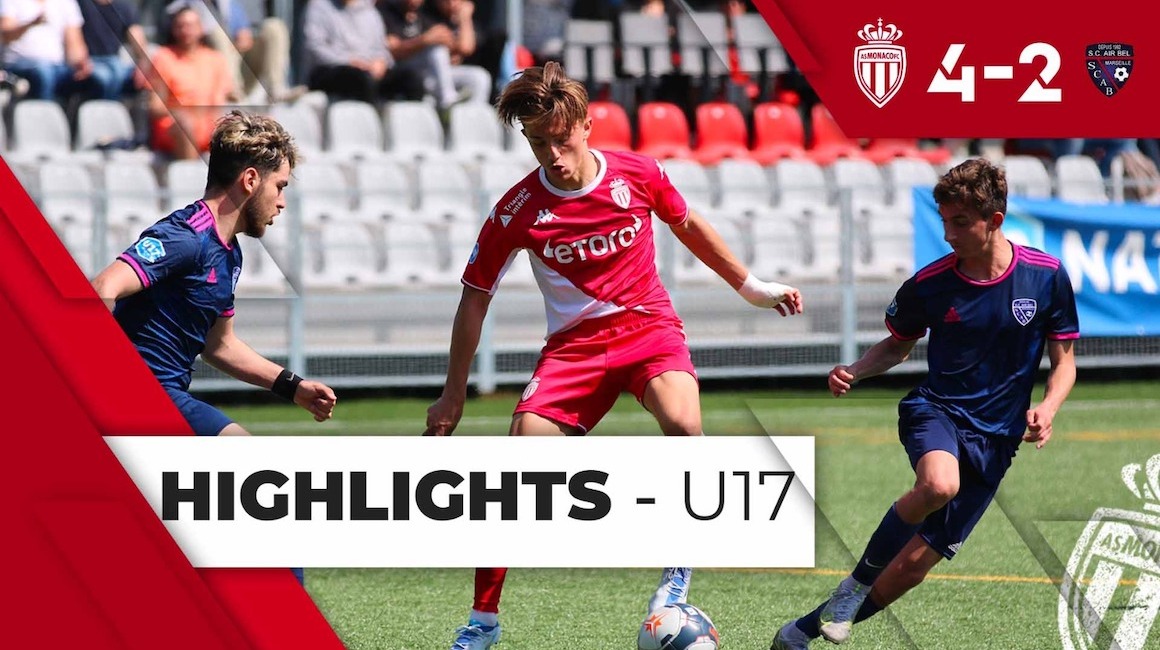 Highlights U17 &#8211; J24 : AS Monaco 4-2 Air Bel