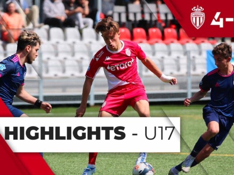 Highlights U17 - J24 : AS Monaco 4-2 Air Bel