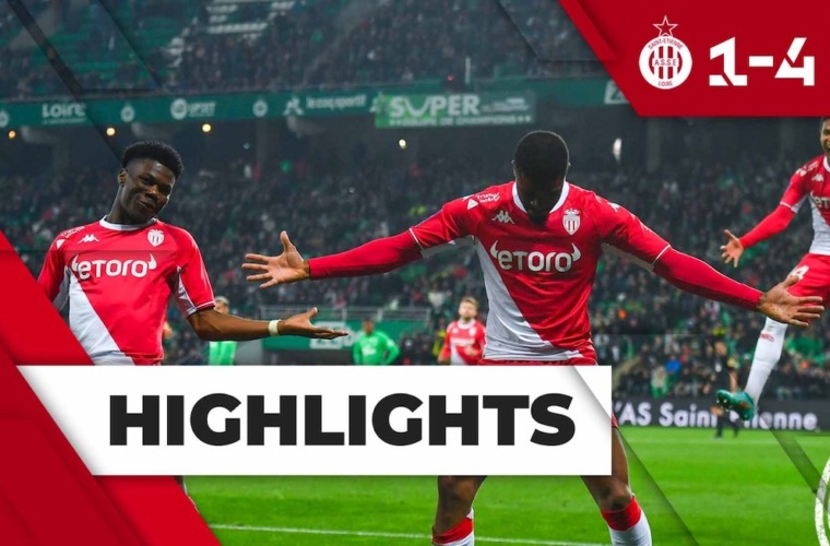 Highlights L1 - J34 : AS Saint-Etienne 1-4 AS Monaco