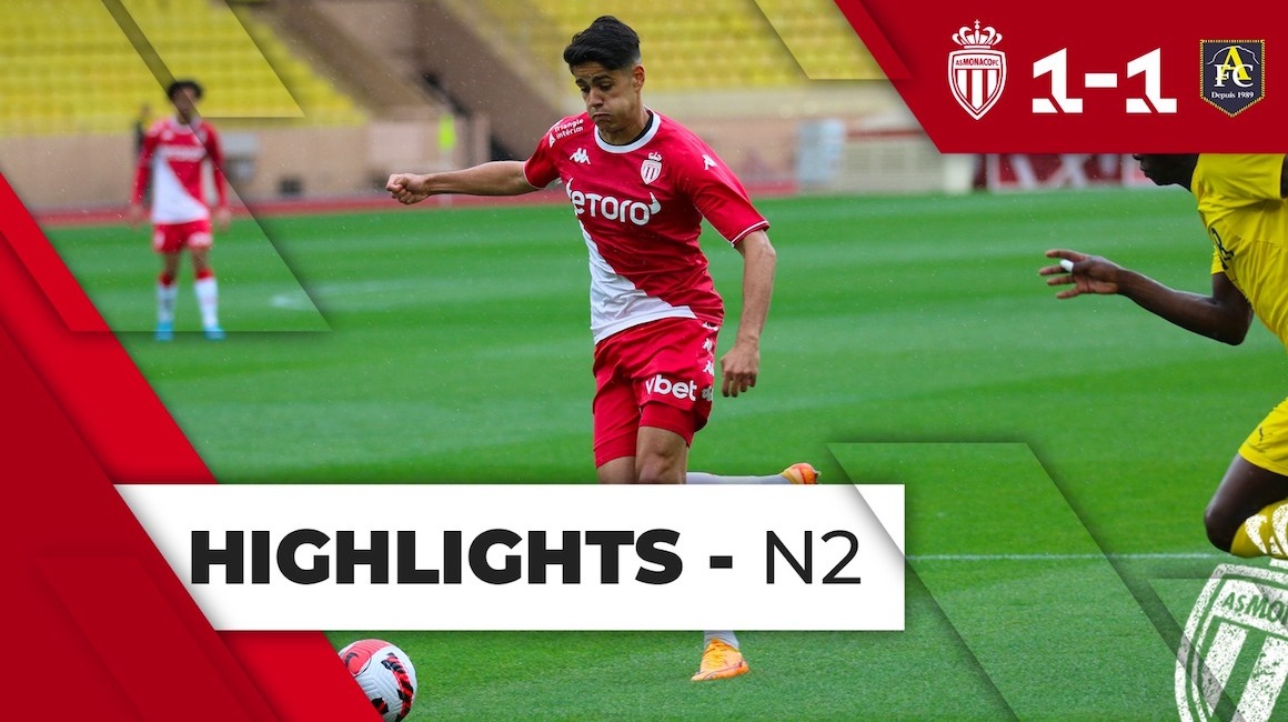 Highlights N2 &#8211; J26 : AS Monaco 1-1 Aubagne FC