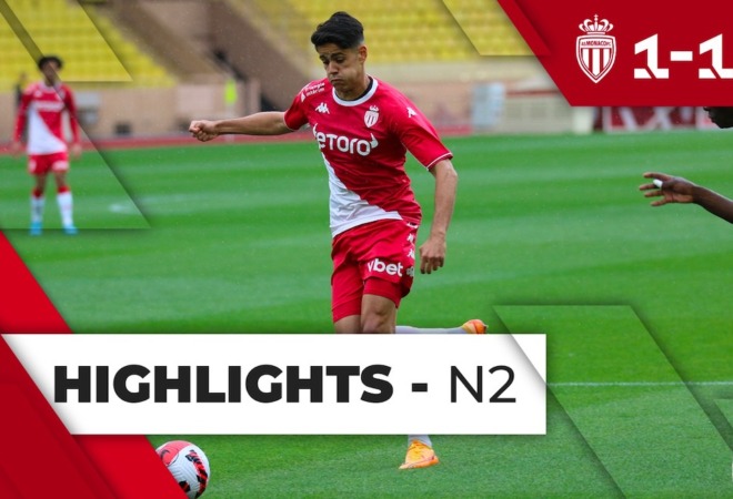 Highlights N2 &#8211; J26 : AS Monaco 1-1 Aubagne FC