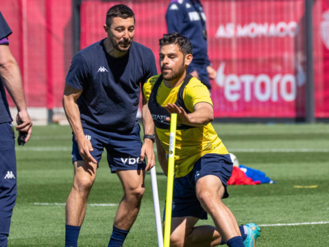 Последняя тренировка перед встречей с «Лиллем»