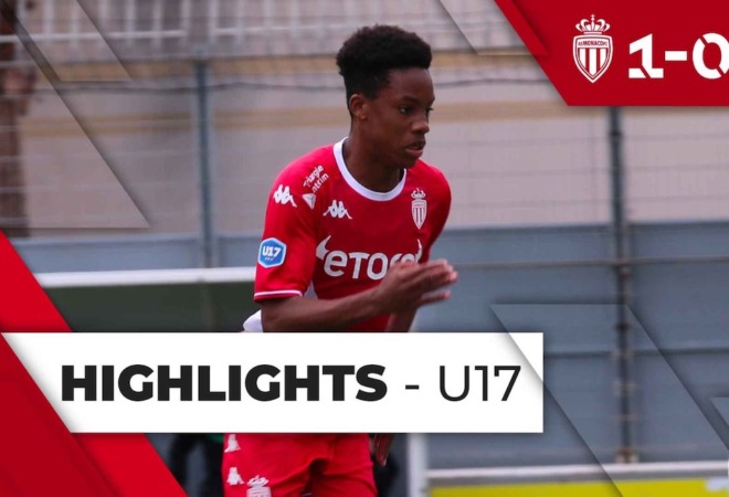 Highlights U17 &#8211; J25 : AS Monaco 1-0 Castelnau Le Crès