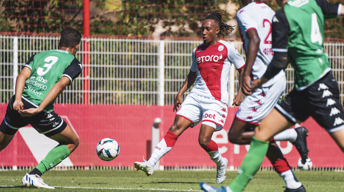 AS Monaco dominate Cercle Bruges in a friendly