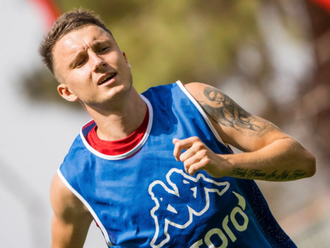 Подготовка «красно-белых» к товарищеской игре с «Сент-Галленом»