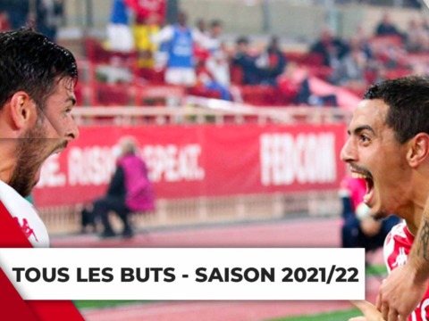 Todos os gols monegascos da temporada 2021-2022 na Ligue 1