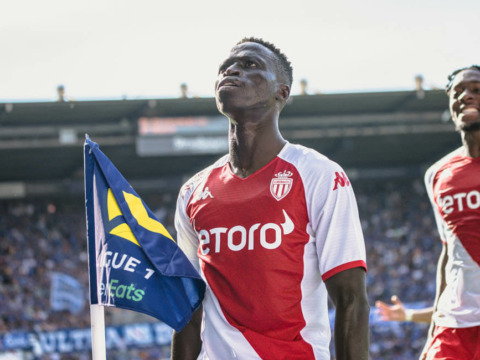 Лига 1 — 1-й тур «Страсбур» 1-2 «Монако»