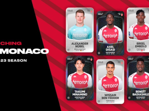 Sorare launches its AS Monaco cards for 2022-2023