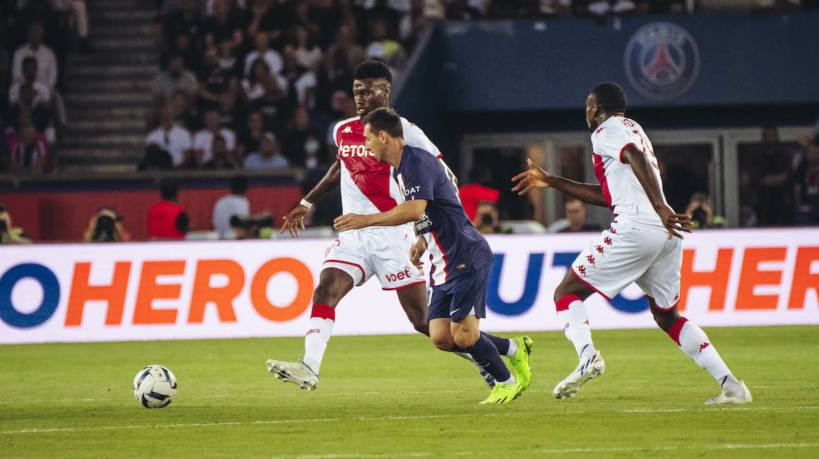 El AS Monaco se llevó un empate ante el Paris Saint Germain