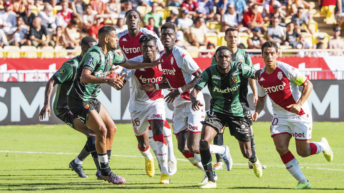 L'AS Monaco s'incline face au RC Lens