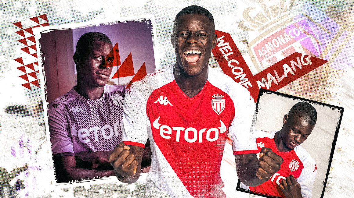 AS Monaco are pleased to announce the arrival of Malang Sarr!