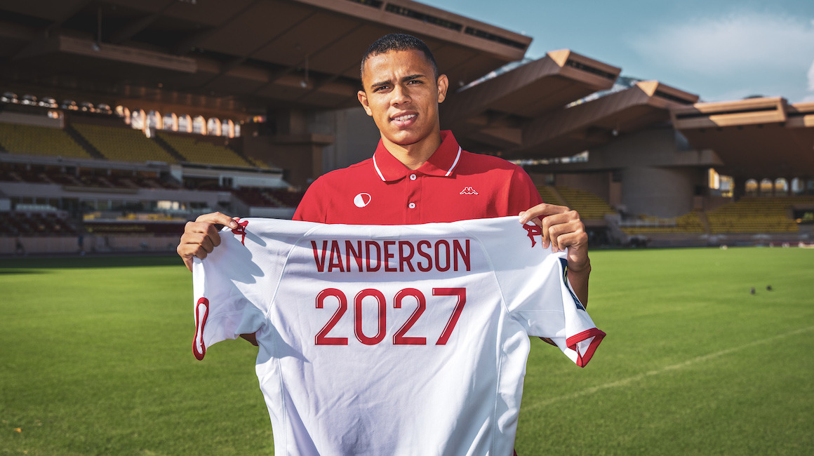 Vanderson prolonge à l'AS Monaco jusqu'en juin 2027