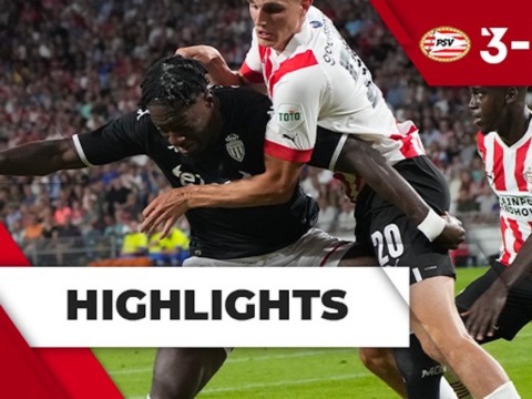 Видеообзор - Третий отборочный круг ЛЧ : «ПСВ» 3-2 «Монако»