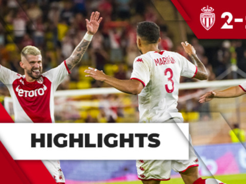 Highlights Ligue 1 – J7 : AS Monaco 2-1 Olympique Lyonnais