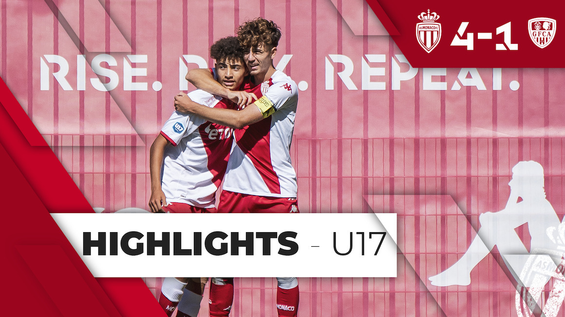 Highlights U17 – J6 : AS Monaco 4-1 GFC Ajaccio