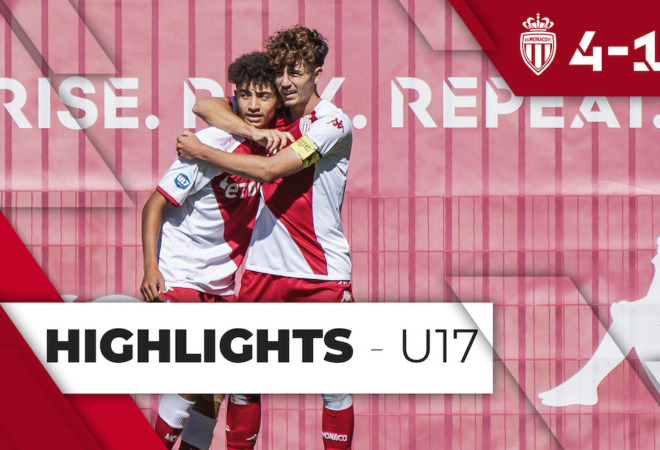 Highlights U17 – J6 : AS Monaco 4-1 GFC Ajaccio