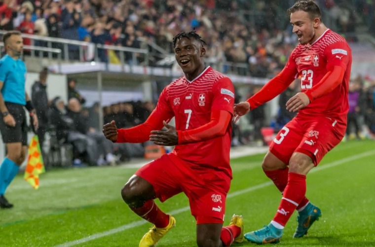 Breel Embolo is called up by Switzerland for the World Cup!