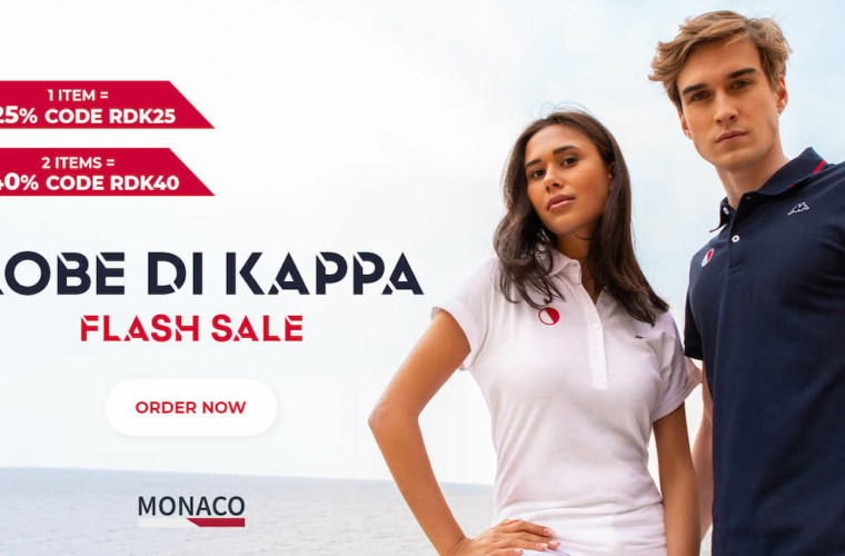 Не пропустите флэш-распродажу AS Monaco x Robe Di Kappa!