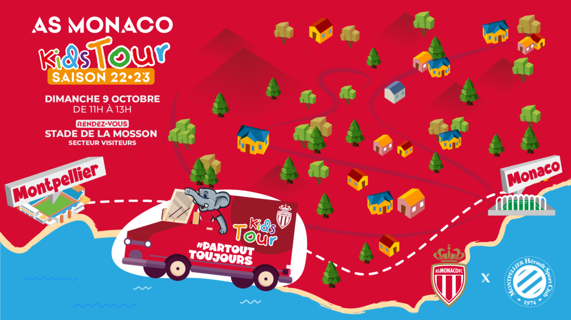 Kids Tour : 5ème étape ce dimanche au stade de la Mosson à Montpellier !