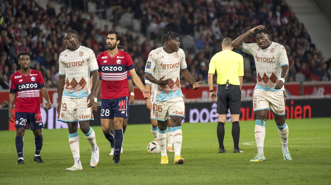 L'AS Monaco cède à Lille au terme d'un match fou