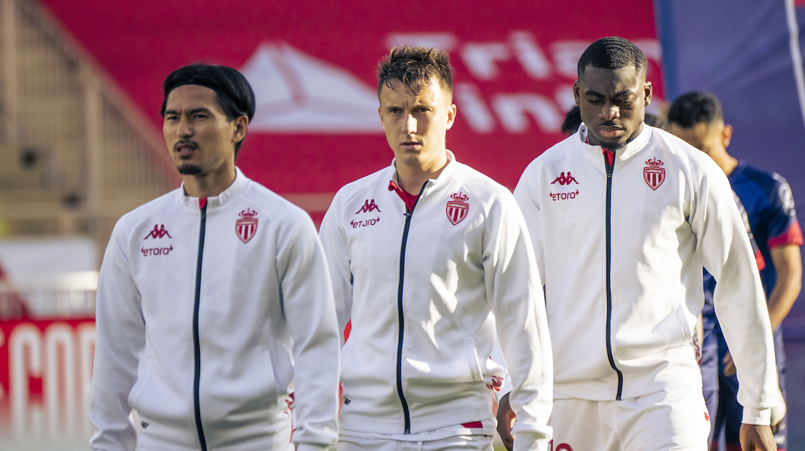 Le groupe monégasque pour le déplacement à Lille