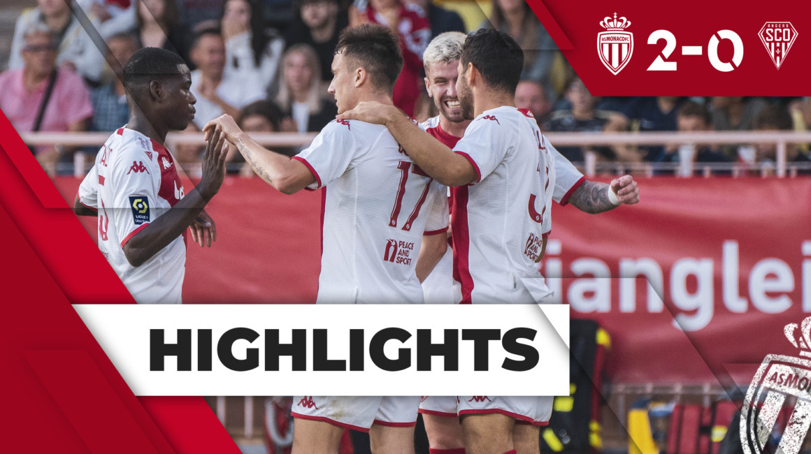 Highlights Ligue 1 – J13 : AS Monaco 2-0 Angers SCO