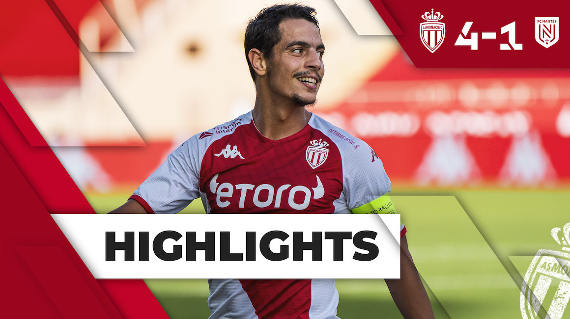 Highlights Ligue 1 &#8211; F9 : AS Monaco 4-1 FC Nantes