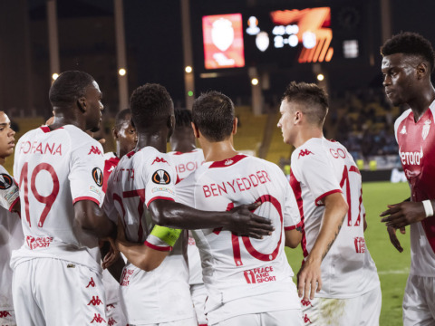 El AS Monaco se llevó el primer round ante Trabzonspor