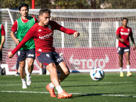 Подготовка ко встрече с «Лионом» в «Центре Достижений»