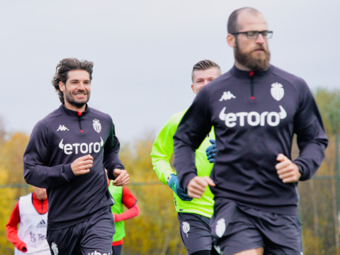 Séance au Trafford Training Centre pour les Monégasques
