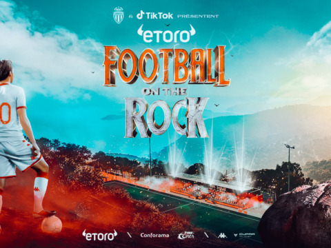 Suis la 1ère édition du Football on the Rock en direct sur le TikTok de l'AS Monaco !