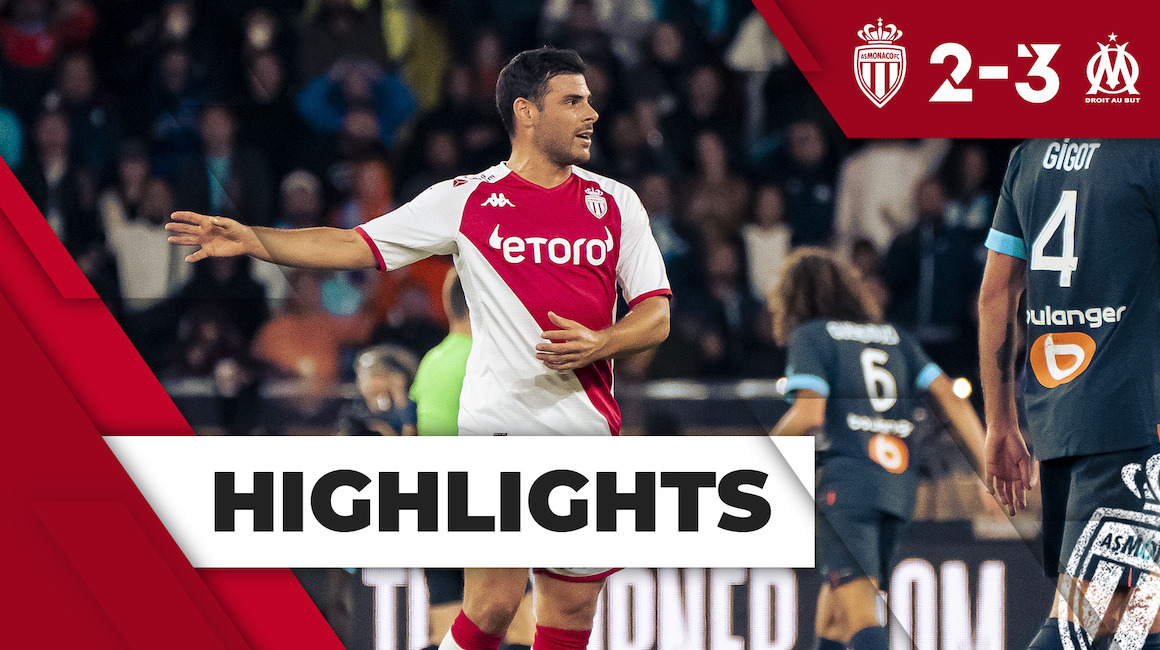 Highlights Ligue 1 &#8211; J15 : AS Monaco 2-3 Olympique de Marseille