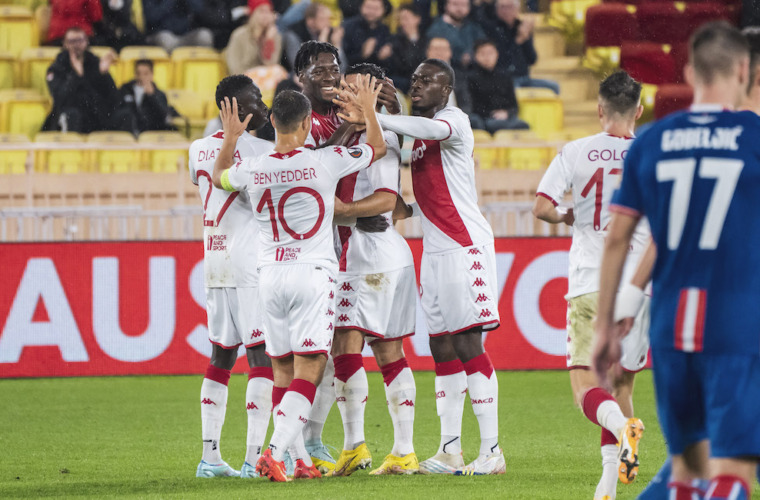 Monaco superó al Estrella Roja y cumplió su objetivo en la UEL