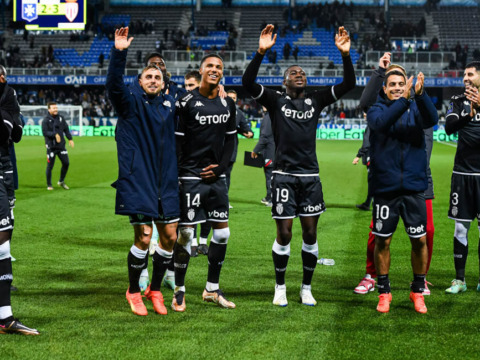 Ligue 1 - Fecha 16: AJ Auxerre 2-3 AS Monaco