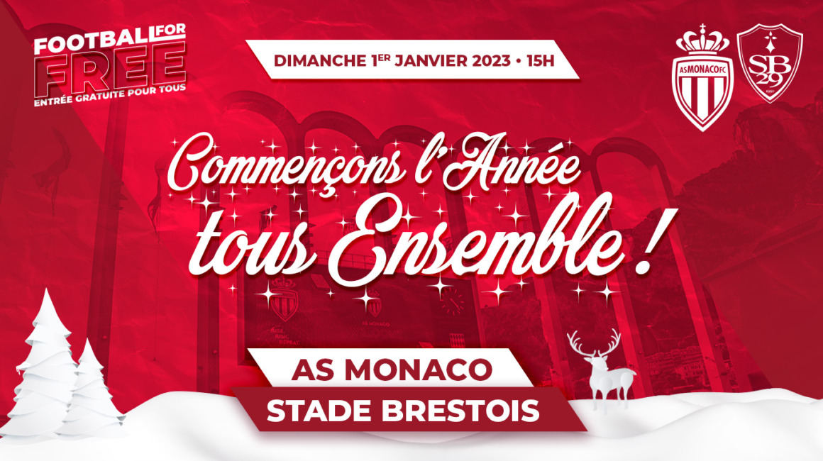 "Commençons l’année tous ensemble" : les supporters invités contre Brest le 1er janvier !