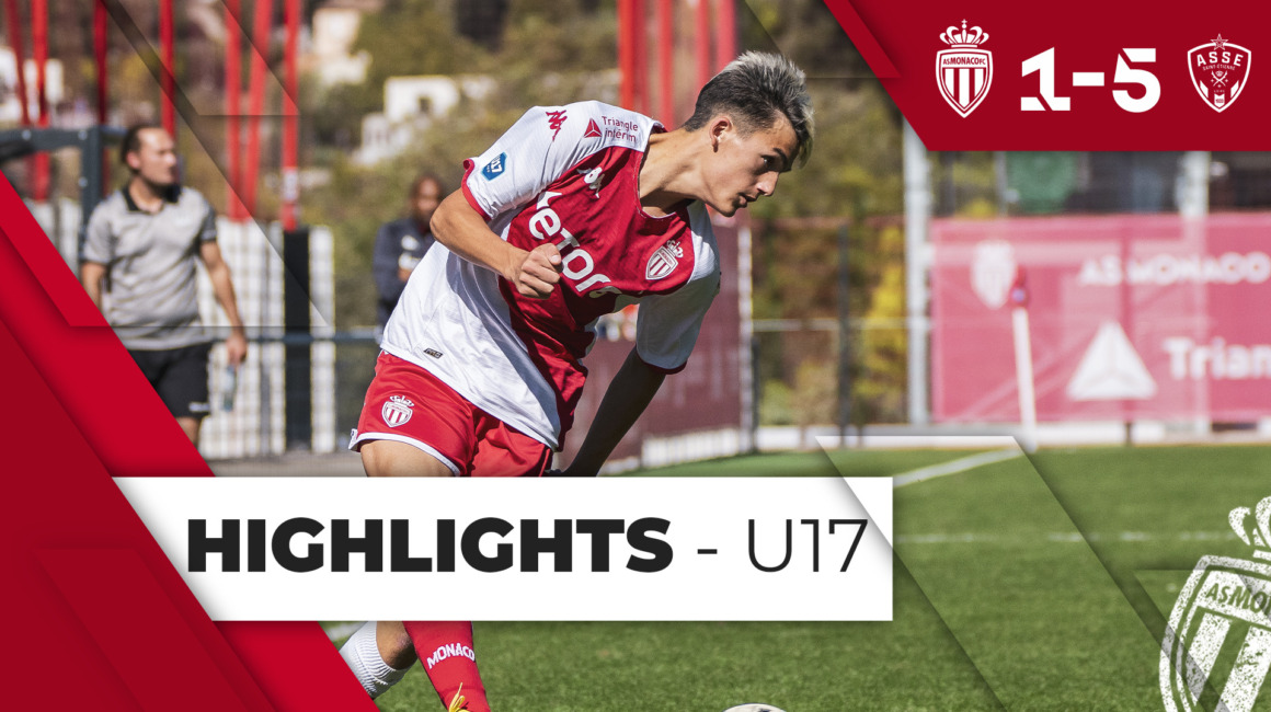 Highlights U17 – J14 : AS Monaco 1-5 AS Saint-Etienne