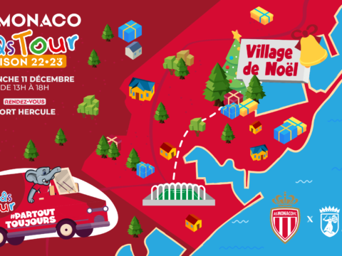 Kids Tour : Wissam Ben Yedder au Village de Noël de Monaco ce dimanche !