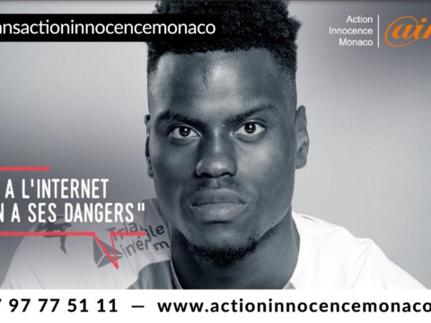 L’AS Monaco et Benoit Badiashile associés à Action Innocence