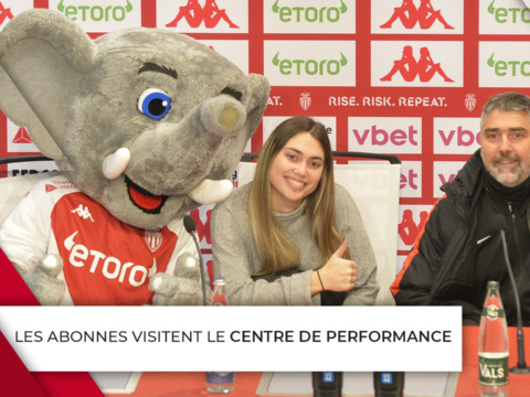 Les abonnés visitent le Centre de Performance !