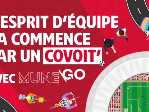 L’AS Monaco soutient la campagne "On partage plus que du foot" et les mobilités durables