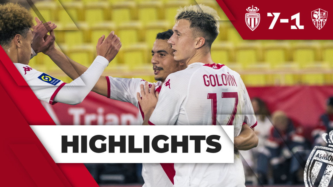 Highlights Ligue 1 – J19 : AS Monaco 7-1 AC Ajaccio