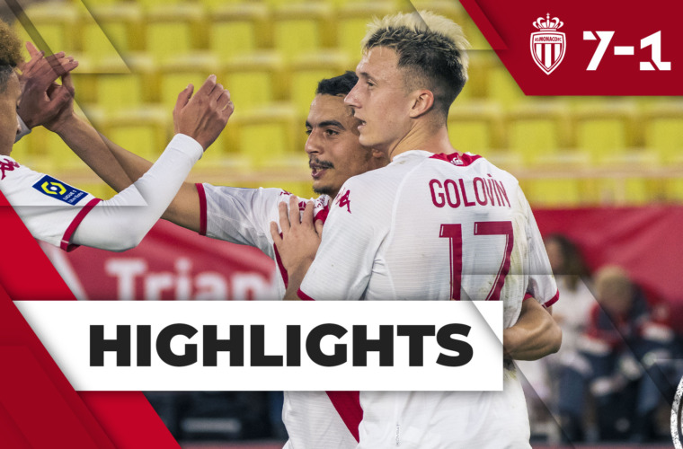 Highlights Ligue 1 – Fecha 19 : AS Monaco 7-1 AC Ajaccio
