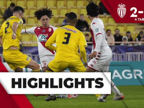 Highlights Copa de Francia - 32vos de final : AS Monaco 2-2 (Penales: 4- 5) Rodez