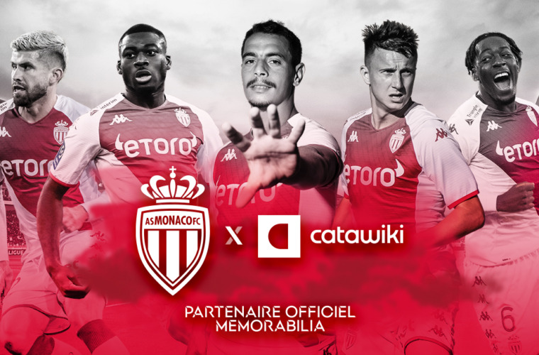 Catawiki nouveau partenaire de l'AS Monaco