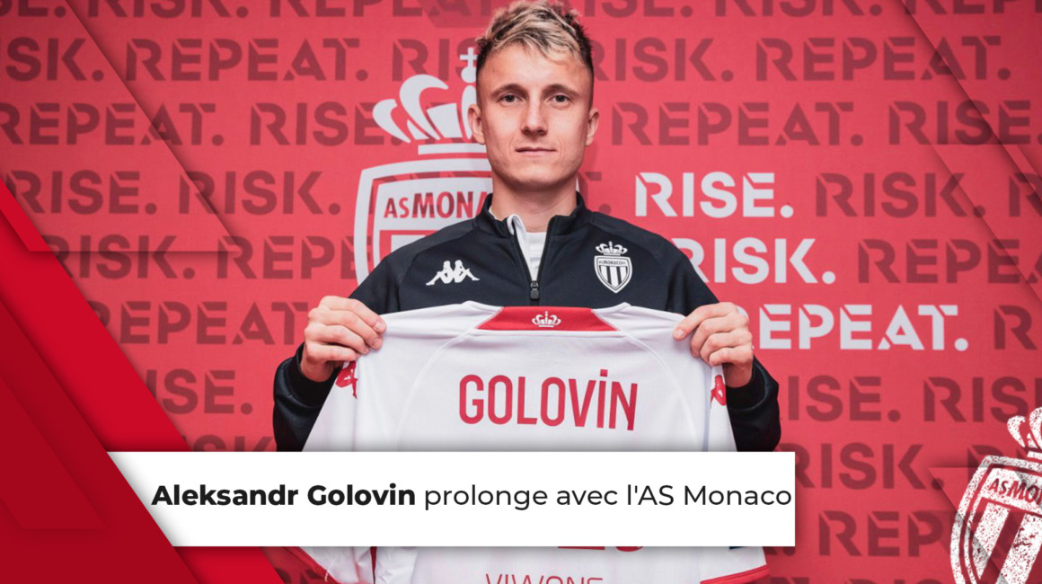 Aleksandr Golovin renova com o AS Monaco!